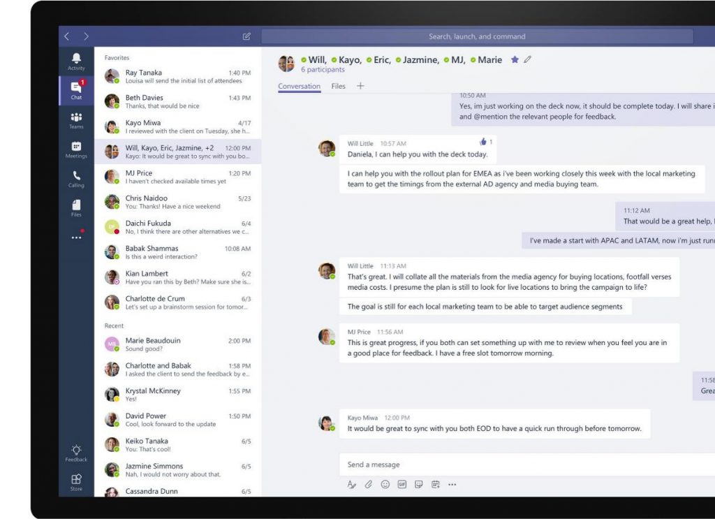 Microsoft Teams Screenshot