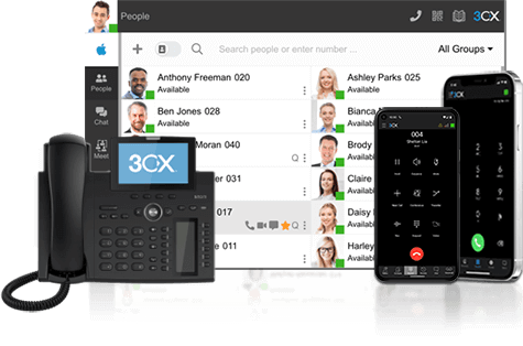 3CX FREE – Das Cloudbasierte Telefonsystem für kleine Unternehmen 19 3CX fuer KMU