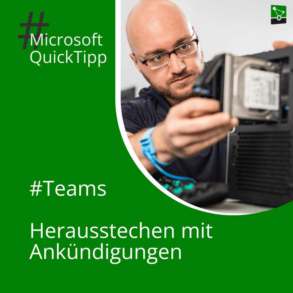 MicrosoftQuickTipp Ankuendigung